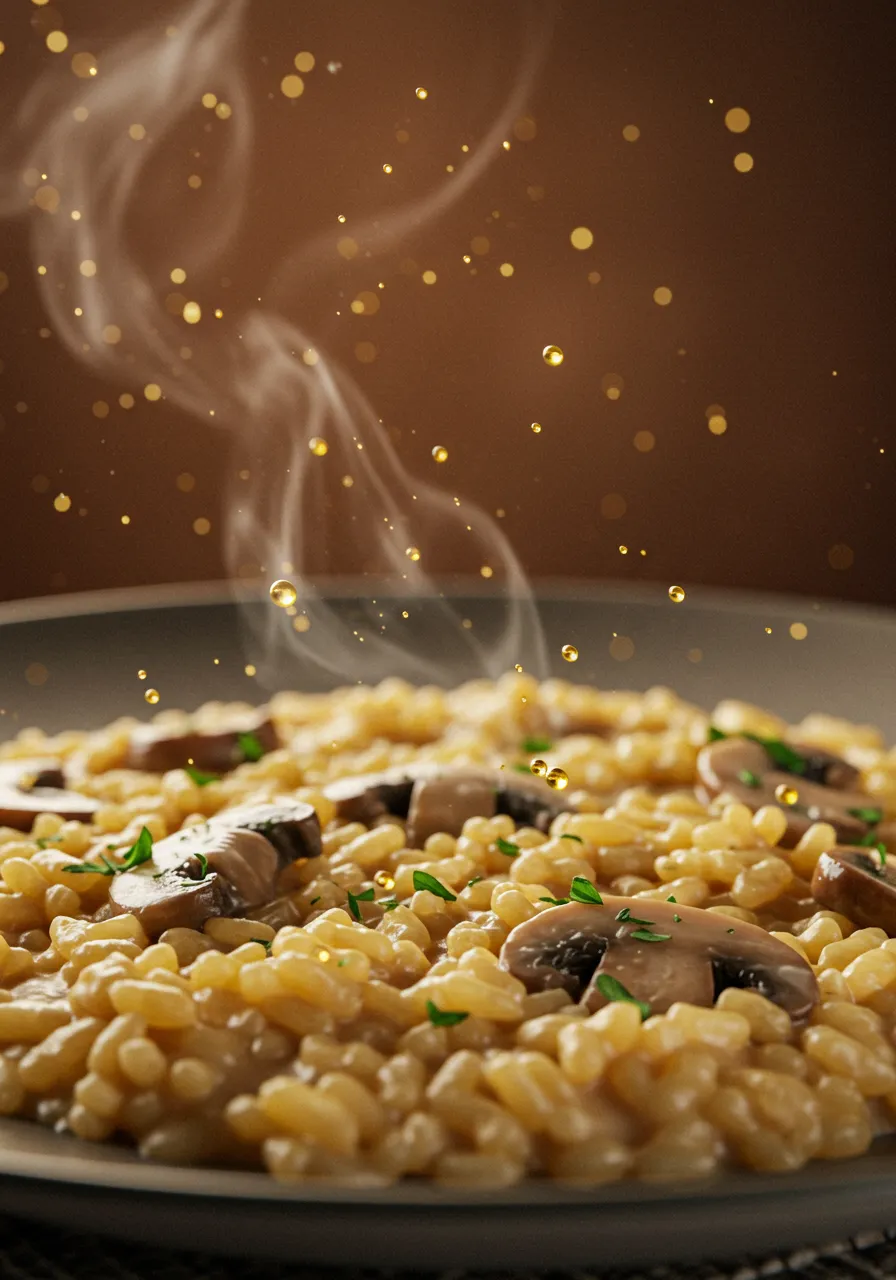 Mushroom Risotto Magic